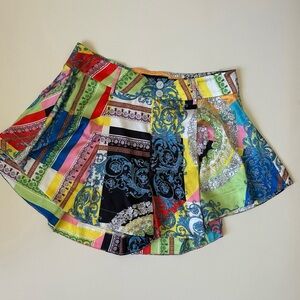AKIRA Floral Paisley Lightweight Colorful Flowy Shorts~ XL